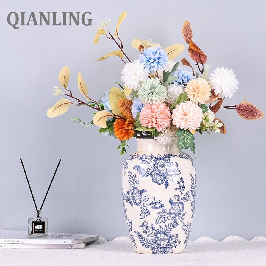 Amazon.com: Chinoiserie Vase - 10.6